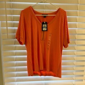 Brand new nautica top from Macys. Coral color ,didnt fit couldnt return